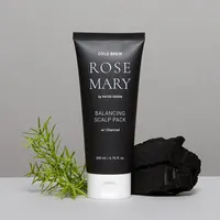 Саше відновлюючої маски з соком розмарину Rated Green Cold Brew Rosemary Balancing Scalp Pack 50 мл — Фото 7