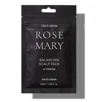 Саше відновлюючої маски з соком розмарину Rated Green Cold Brew Rosemary Balancing Scalp Pack 50 мл — Фото 5