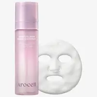 Бульбашкова сироватка-маска з колагеном Arocell Collagen Bubble Serum Mask, 90 мл — Фото 6