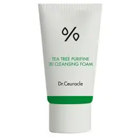Гель-пінка для вмивання з екстрактом чайного дерева Dr.Ceuracle Tea Tree Purifine 30 Cleansing Foam, 10 мл — Фото 5