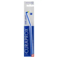 Монопучкова щітка Curaprox CS 1009 Single &amp; Sulcular, 9 мм (Синя із Салатовою серединою) — Фото 3
