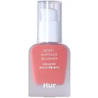 Зволожувальні рідкі ампульні рум'яна House of Hur Moist Ampoule Blusher Rose Brown, 20 мл — Фото 2
