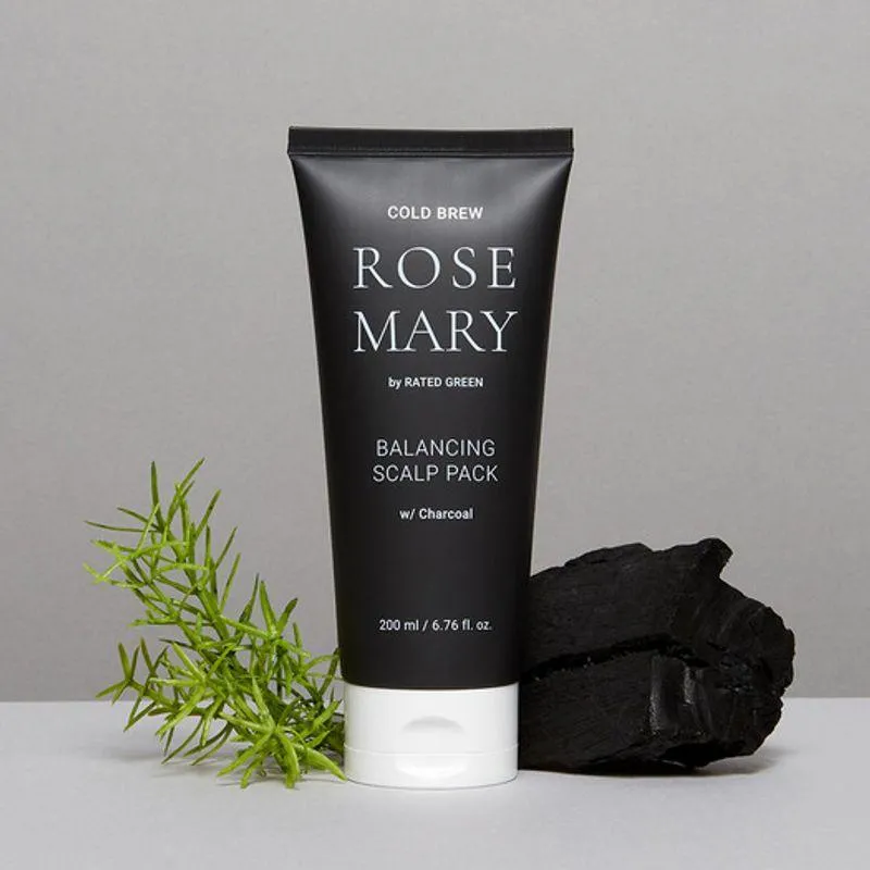 Саше відновлюючої маски з соком розмарину Rated Green Cold Brew Rosemary Balancing Scalp Pack 50 мл — Фото 2