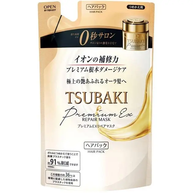 Маска для відновлення волосся Tsubaki Premium EX Repair Mask (Змінний блок) 150мл