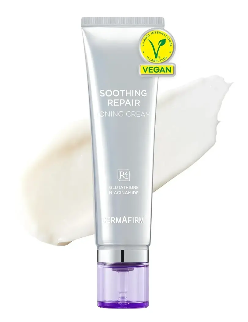 Тонізуючий крем з глутатіоном та бакучіолом Dermafirm Soothing Repair Toning Cream R4 50g
