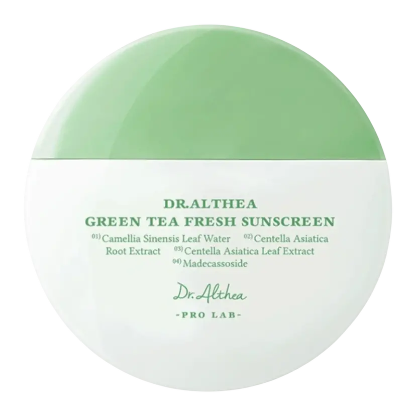 Сонцезахисний крем з зеленим чаєм Dr.Althea Green Tea Fresh Sunscreen, 45 мл
