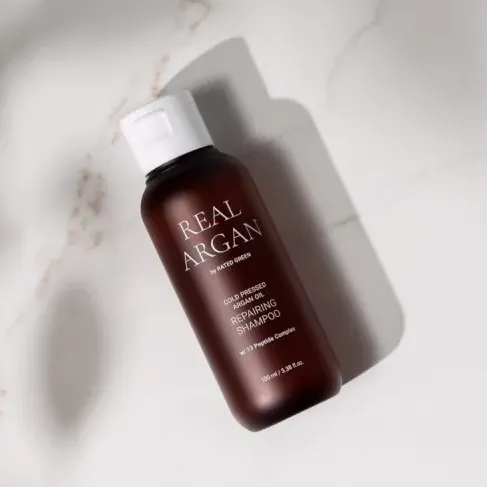 Відновлюючий шампунь з аргановим маслом Rated Green Real Argan Repairing Travel Shampoo 100 мл — Фото 3