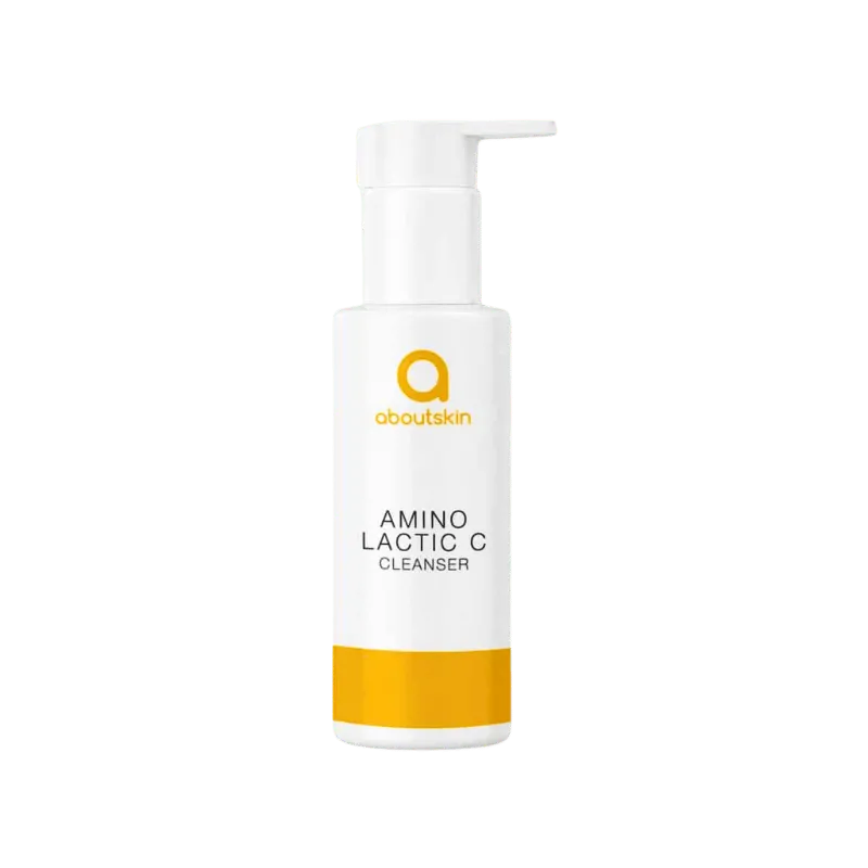 Гель для очищення шкіри з вітаміном С та молочною кислотою About Skin Amino Lactic C Cleanser 150мл