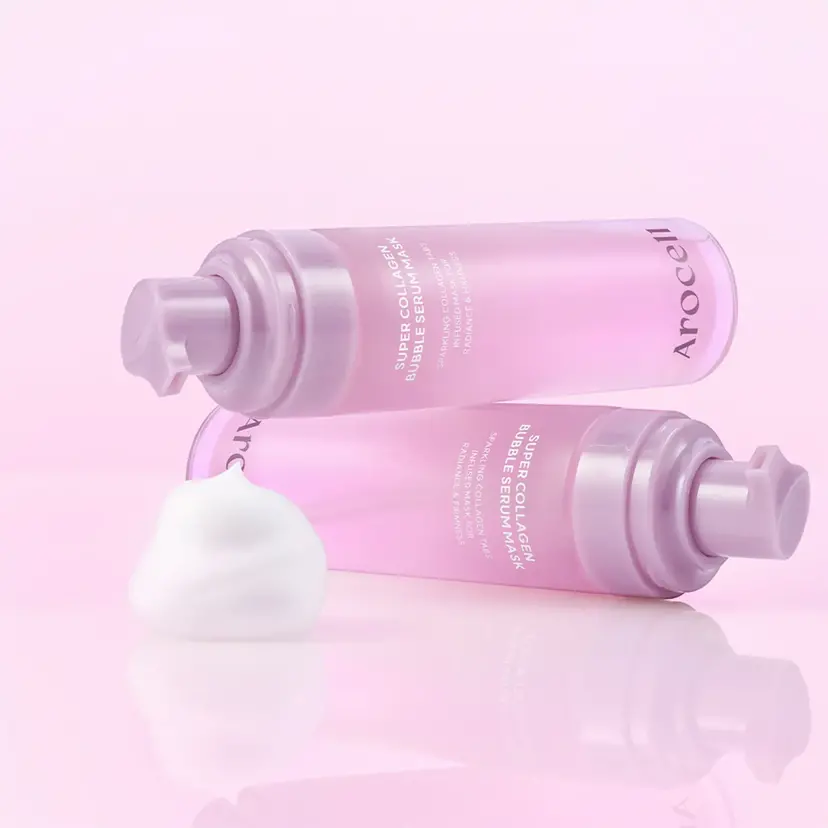 Бульбашкова сироватка-маска з колагеном Arocell Collagen Bubble Serum Mask, 90 мл — Фото 2