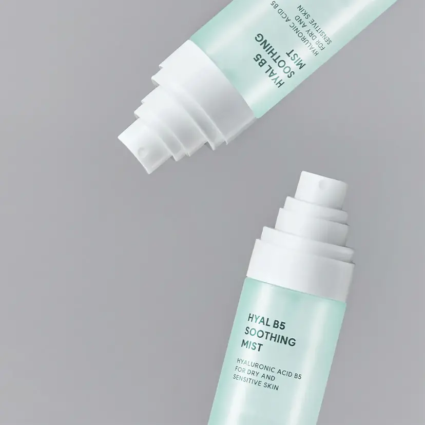 Заспокійливий міст з гіалуроновою кислотою та пантенолом Arocell Hyal B5 Soothing Mist, 100 мл — Фото 3