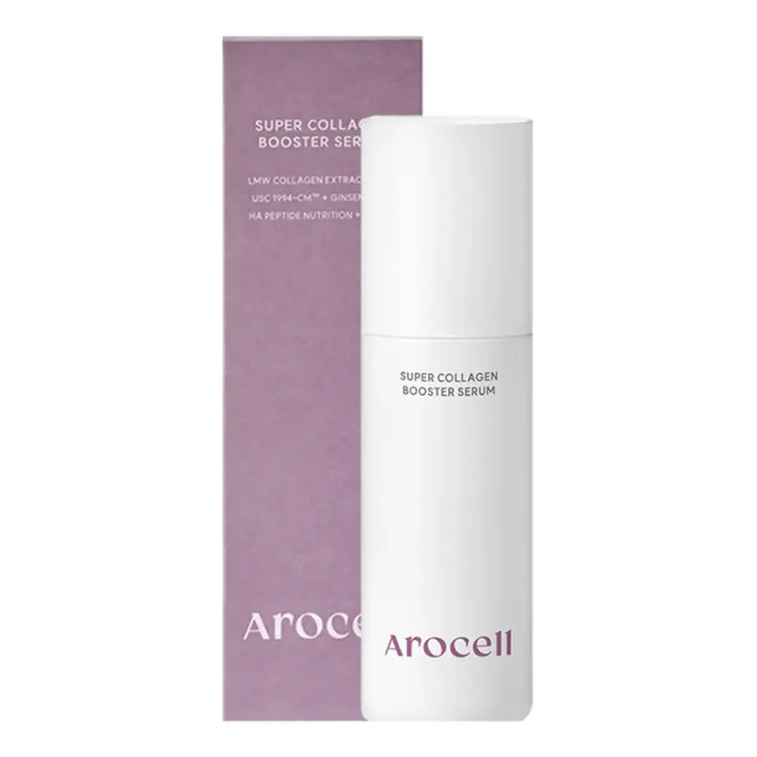 Бульбашкова сироватка з колагеном та гіалуроновою кислотою Arocell Super Collagen Booster Serum, 70 мл