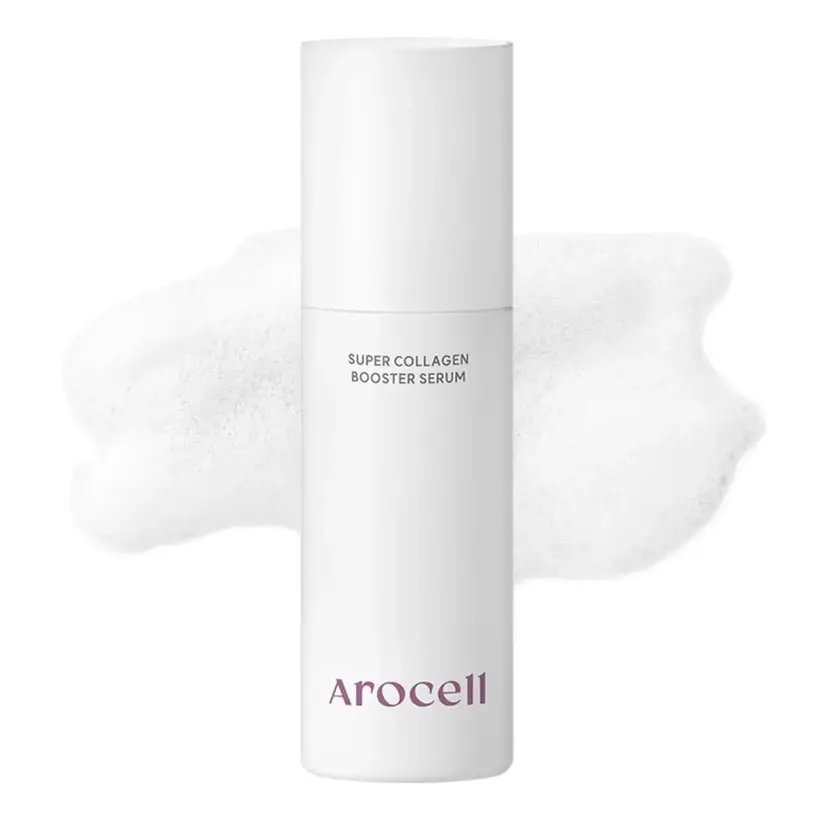 Бульбашкова сироватка з колагеном та гіалуроновою кислотою Arocell Super Collagen Booster Serum, 70 мл — Фото 1