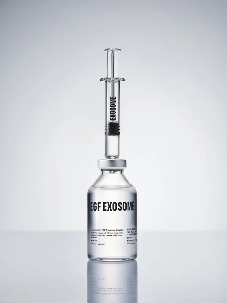 Ревіталізуюча ампула з екзосомами та EGF CU Skin Dr.Solution EGF Exosome Ampoule, 38мл — Фото 1