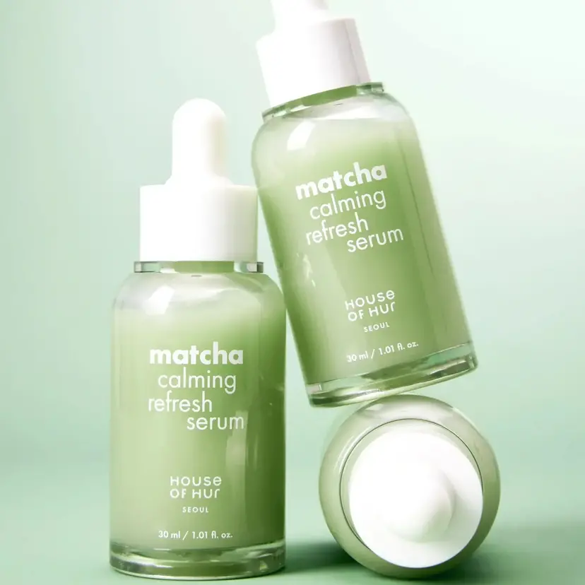 Заспокійлива зволожувальна сироватка з матча House of Hur Matcha Calming Refresh Serum, 30 мл — Фото 3