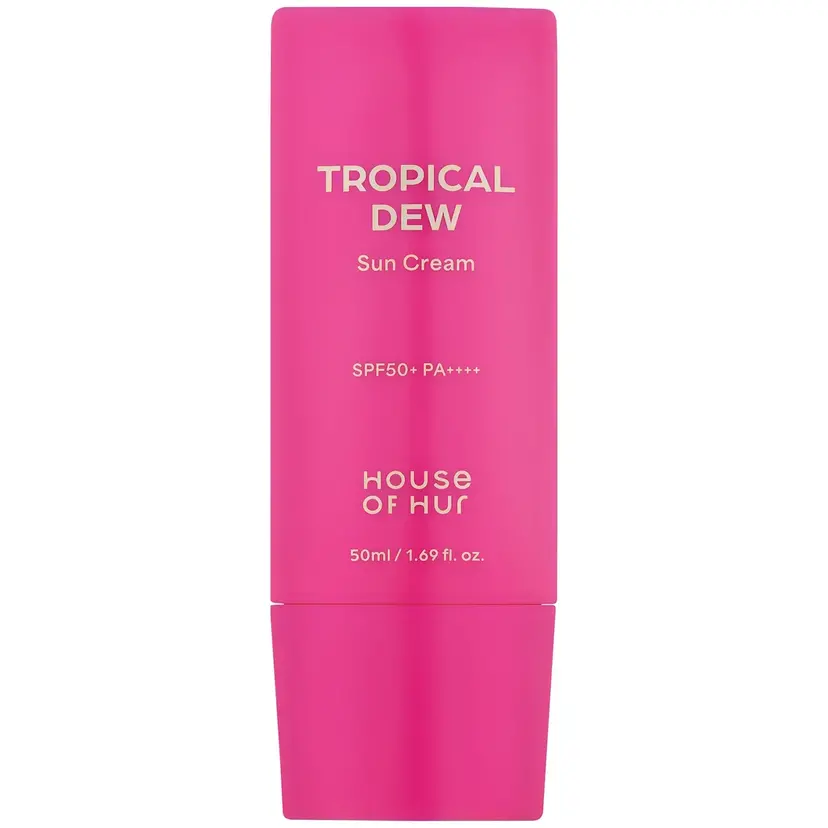 Зволожувальний сонцезахисний крем для обличчя SPF50+ PA++++ House of Hur Tropical Dew Sun Cream, 50 мл