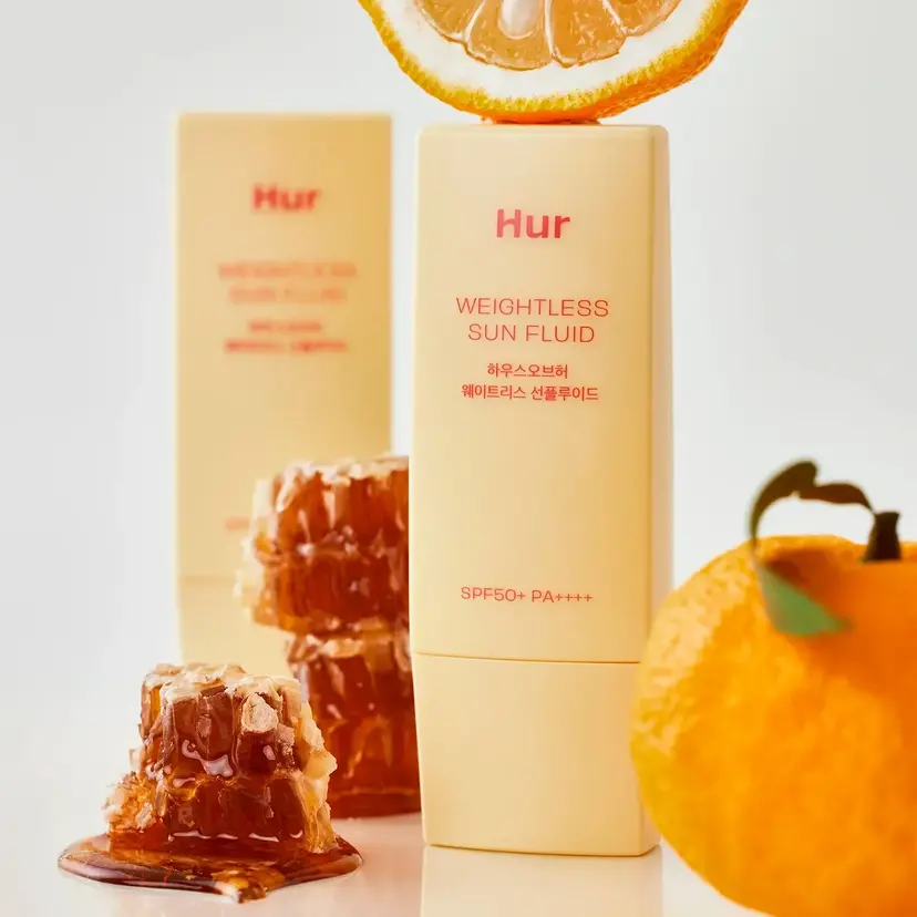 Легкий сонцезахисний флюїд для обличчя SPF50+ PA++++ House of Hur Weightless Sun Fluid, 50 мл — Фото 2