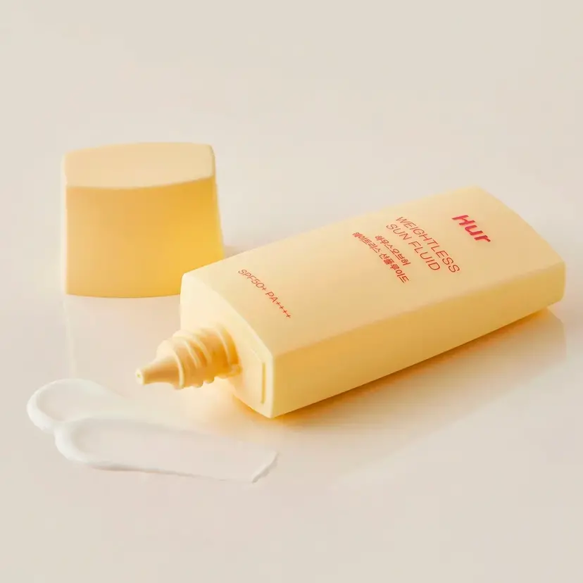 Легкий сонцезахисний флюїд для обличчя SPF50+ PA++++ House of Hur Weightless Sun Fluid, 50 мл — Фото 1