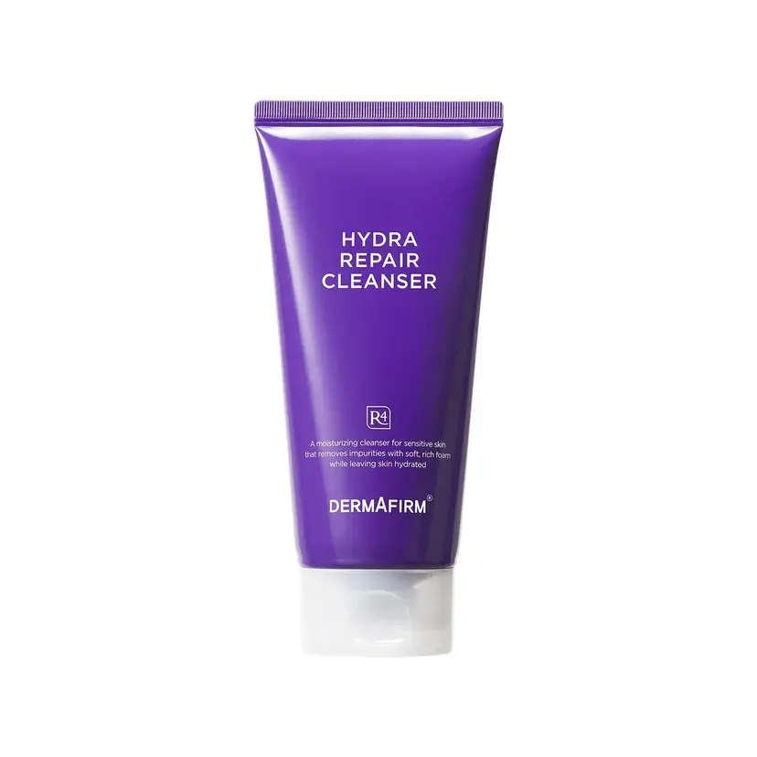 Делікатна відновлююча пінка з екзосомами Dermafirm Hydra Repair Cleanser R4 Perilla Purple 120 ml