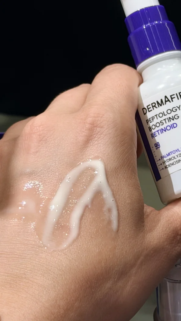 Сироватка бустер з ретинолом та пептидами Dermafirm Peptology Boosting Ampoule Retinoid 30 ml — Фото 3
