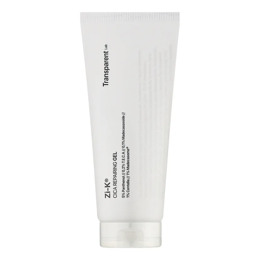 Відновлюючий гель для обличчя з екстрактом центели Transparent Lab Zi-K Cica Repairing Gel 30ml