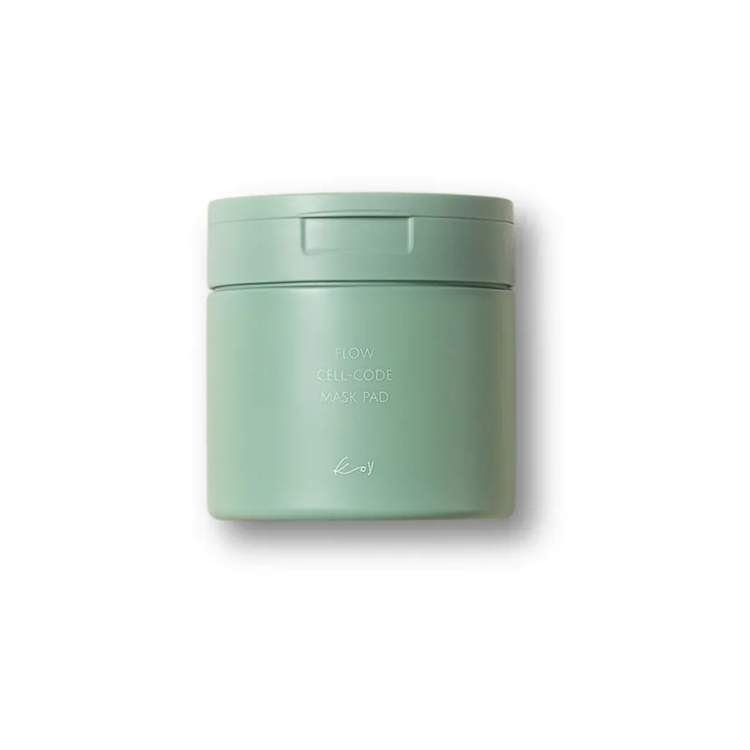 Тонер-педи для обличчя з гіалуроновою кислотою та бетаїном Koy Flow Cell-Code Mask Pad (200ml/50 pads)