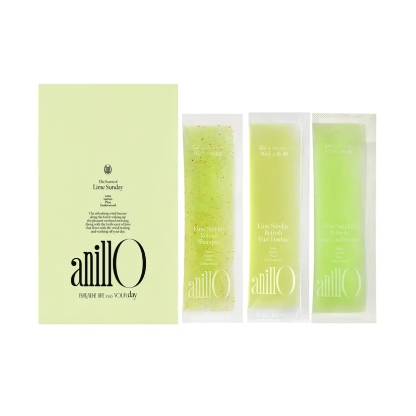 Набір мініатюр засобів ANILLO Lime Sunday Refresh Kit 3 шт*5 мл