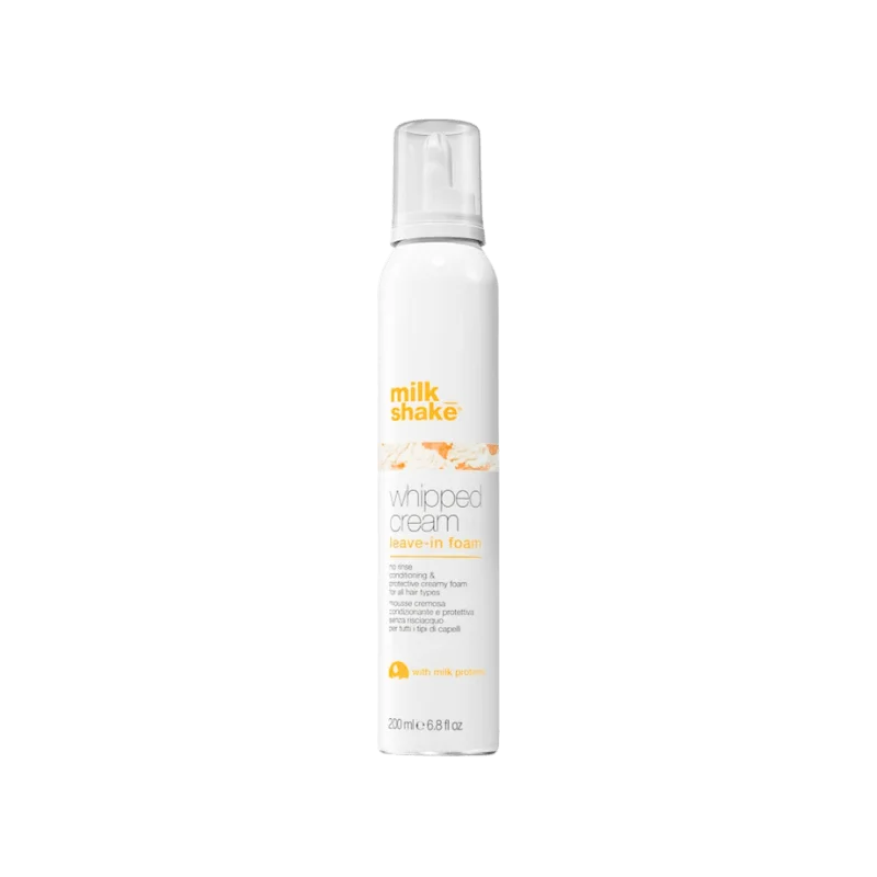 Крем-пінка незмивна для зволоження волосся Milk Shake Whipped Cream Leav-in Foam, 200 ml
