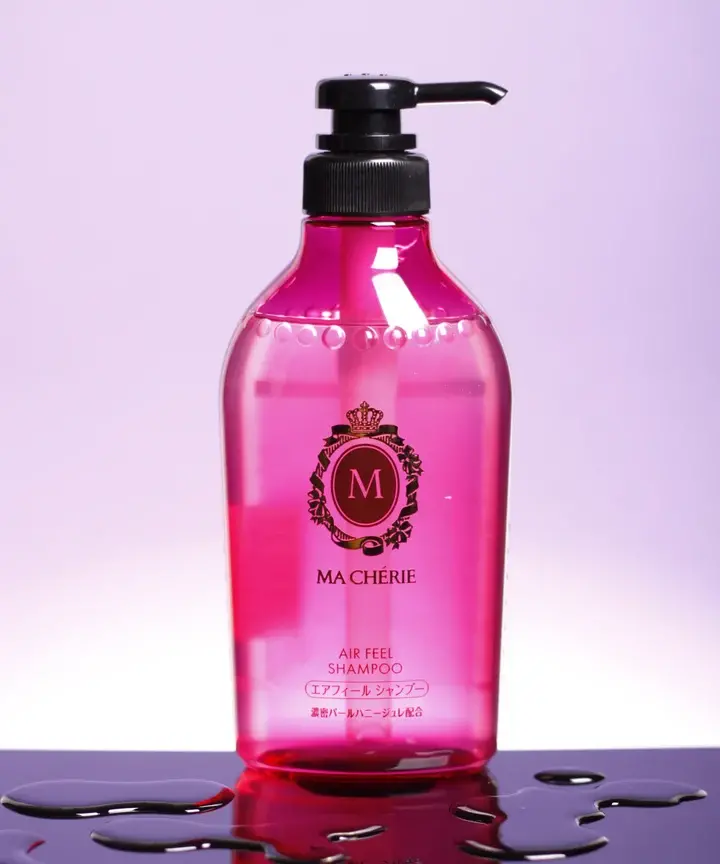 Безсиліконовий зволожуючий шампунь для об'єму волосся Shiseido Ma Cherie Air Feel Shampoo 450мл — Фото 2