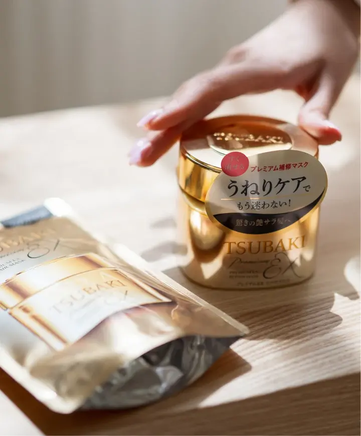 Маска для відновлення волосся Tsubaki Premium EX Repair Mask (Змінний блок) 150мл — Фото 2