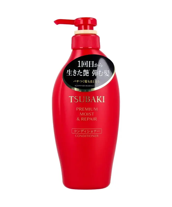 Кондиціонер для волосся, відновлення та зволоження Tsubaki Shiseido Premium Moist &amp; Repair Camellia Hair Conditioner refill 600 мл — Фото 1