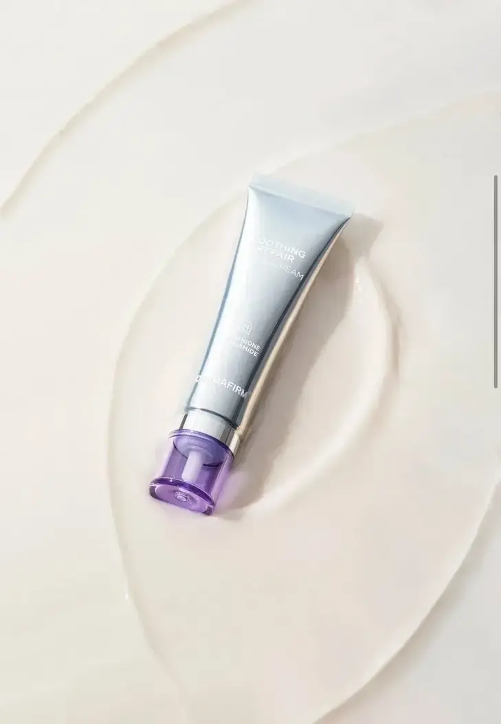 Тонізуючий крем з глутатіоном та бакучіолом Dermafirm Soothing Repair Toning Cream R4 50g — Фото 3