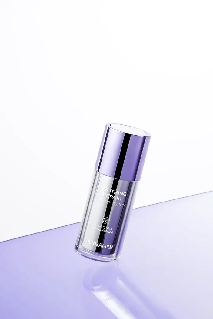 Мультифункціональна сироватка з бакучіолом Dermafirm Soothing Repair Toning Serum R4 30 ml — Фото 3