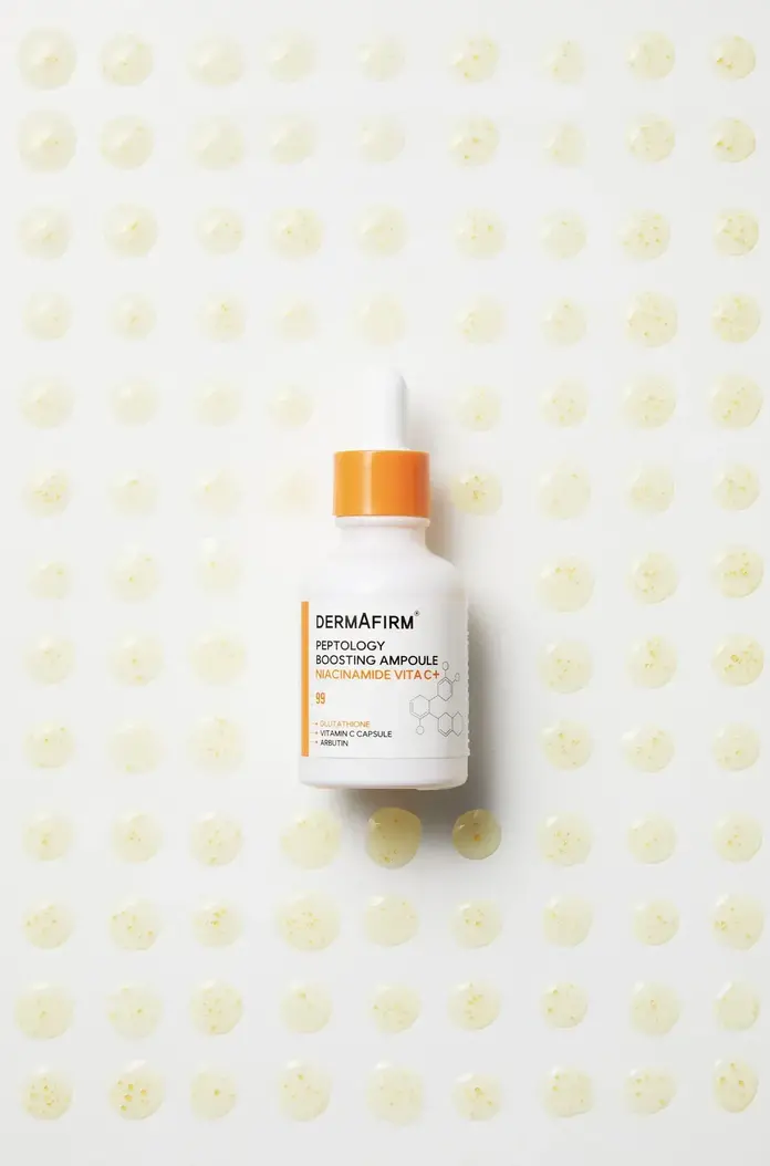 Сироватка бустер з ніацинамідом та вітаміном C Dermafirm Peptology Boosting Niacinamide Vita C+ 30 ml — Фото 2