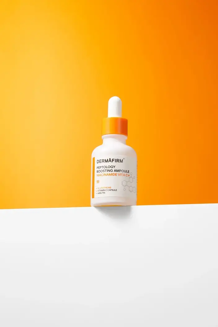 Сироватка бустер з ніацинамідом та вітаміном C Dermafirm Peptology Boosting Niacinamide Vita C+ 30 ml — Фото 3