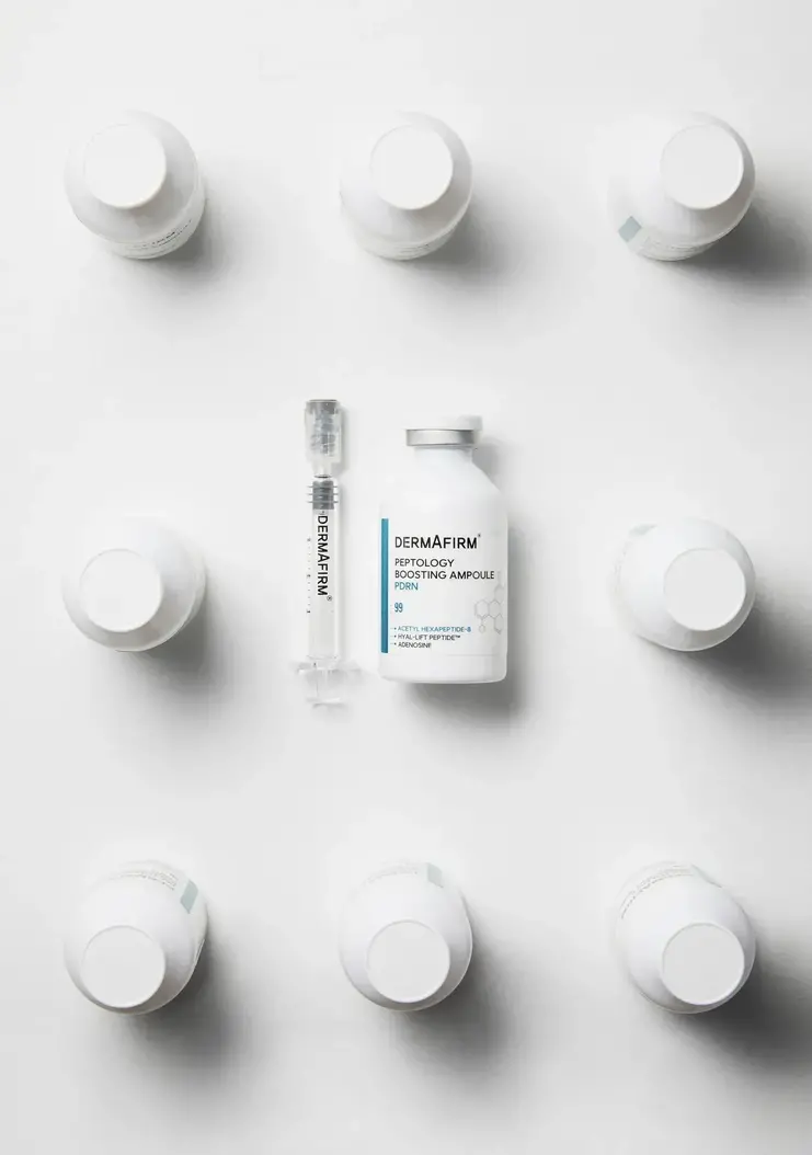 Сироватка бустер з ПДРН-4D 8% та Пептидами Dermafirm Peptology Boosting Ampoule PDRN 30 ml — Фото 3