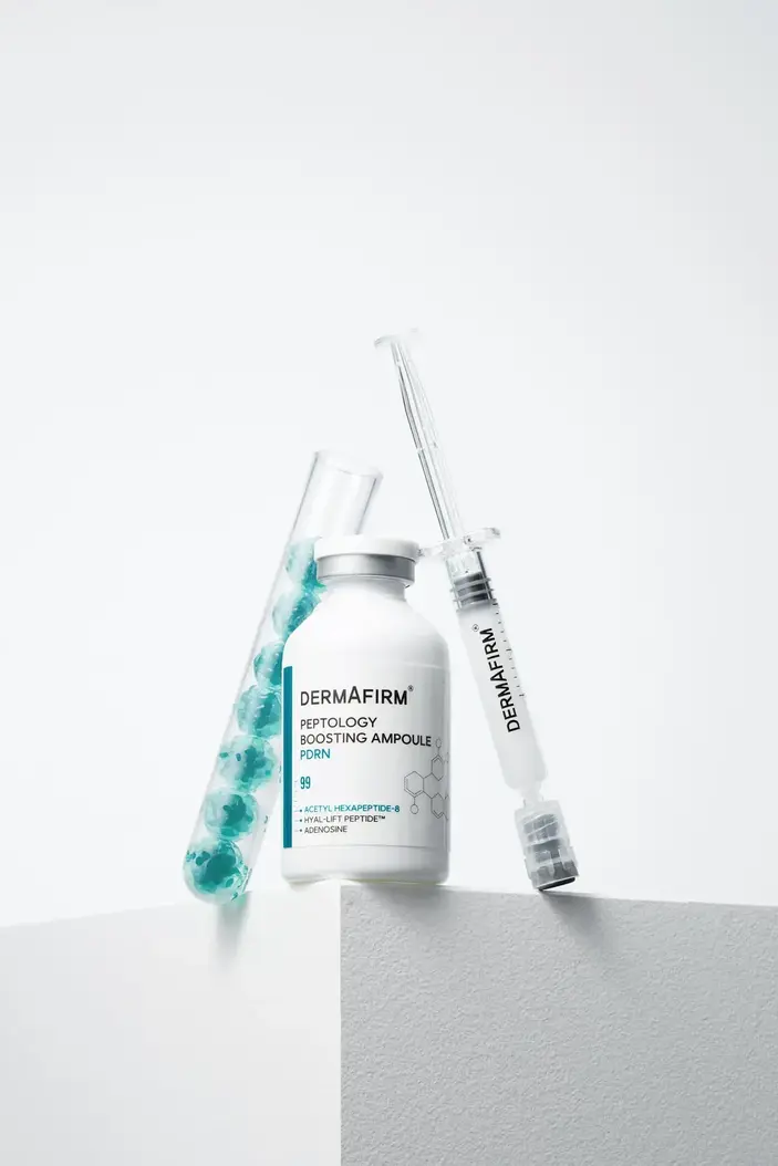 Сироватка бустер з ПДРН-4D 8% та Пептидами Dermafirm Peptology Boosting Ampoule PDRN 30 ml — Фото 2