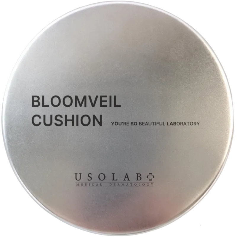 Кушон тональний з полінуклеотидами USOLAB Bloomveil Cushion, 15 g