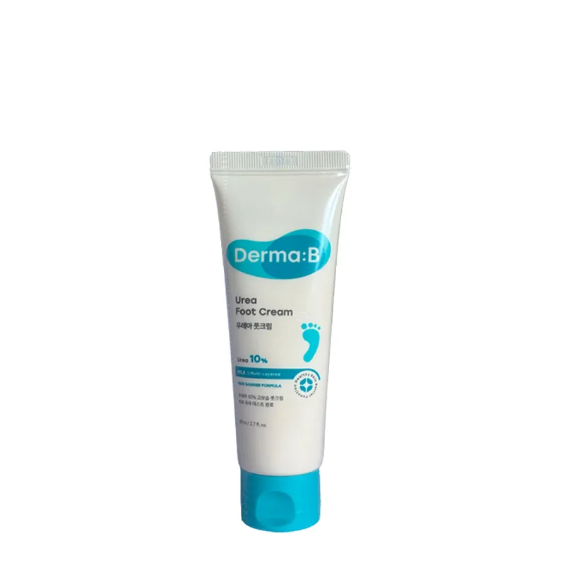 Крем для ніг зволожувальний з сечовиною 10% Derma:B Urea 10 Foot Cream 80ml