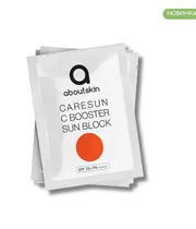 Антиоксидантний сонцезахисний крем About Skin С Caresun C Booster Sun Block SPF50+/PA++++ 30мл — Фото 3