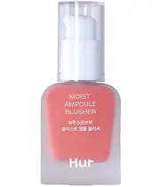 Зволожувальні рідкі ампульні рум'яна House of Hur Moist Ampoule Blusher Deep Plum, 10 мл — Фото 8